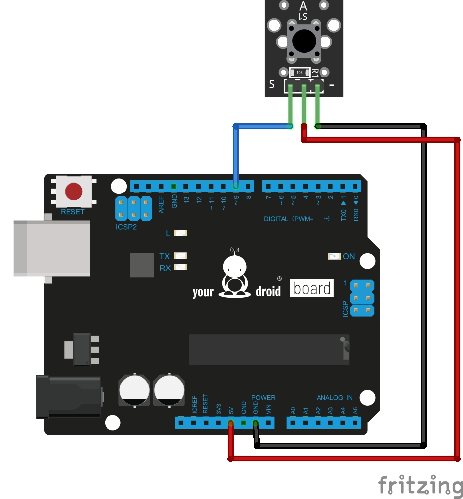Taster Modul Push Button KY-004