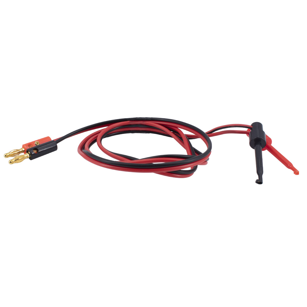 Testclips Bananenstecker 1m für Multimeter