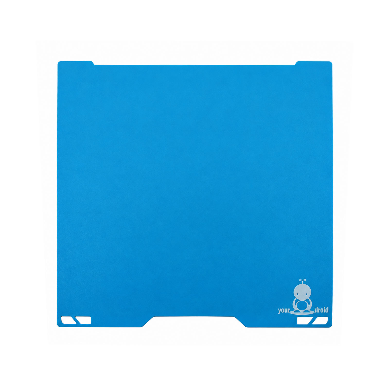 yourDroid Dual Kaltdruckplatte Blau 350x320 mm Bambu Lab H2D/H2S