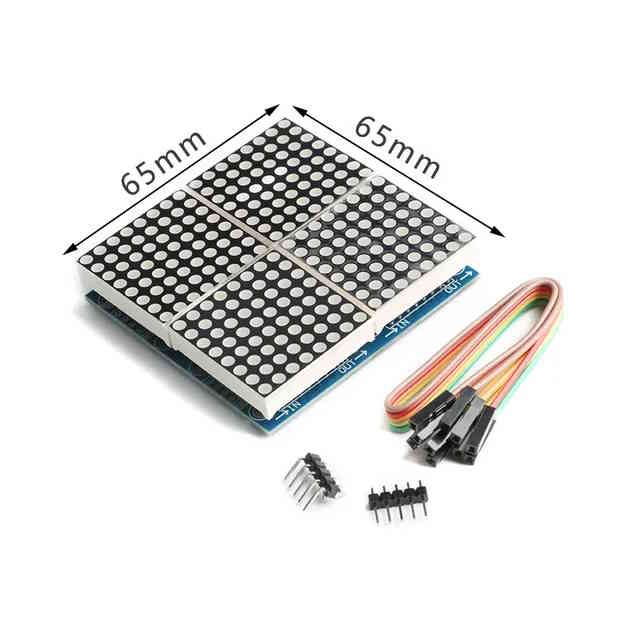 2x2 Max7219 LED Matrix Modul Rot