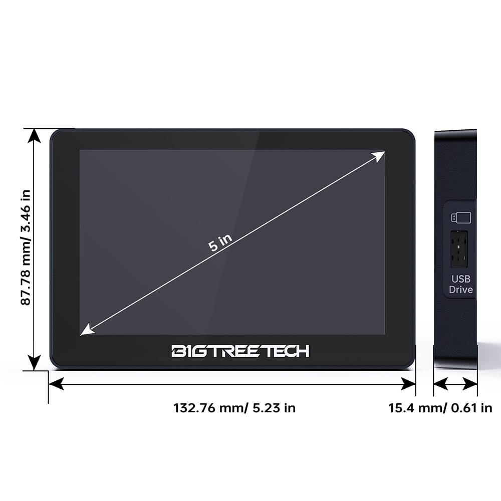 BIGTREETECH Panda Touch V1.1 mit USB-Dock für Bambu Lab X1, P1 und A1 3D-Drucker