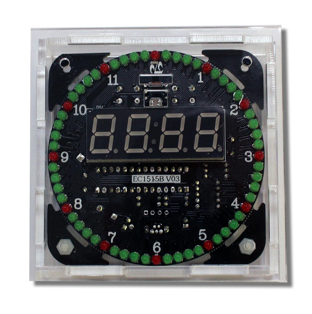 DS1302 Rotation LED Uhr Gehäuse