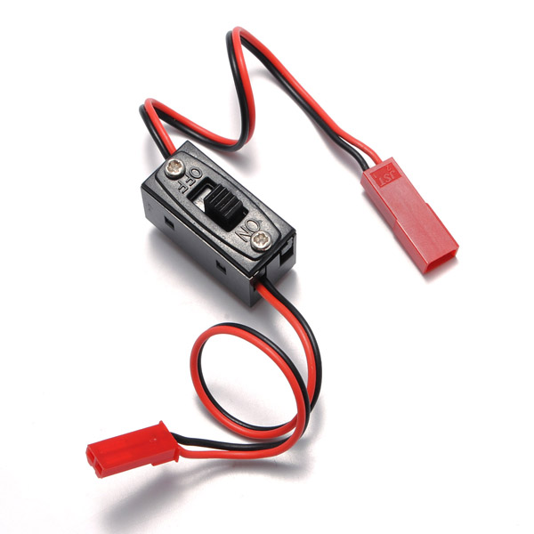 An/Aus-Schalter mit JST männlich/weiblich Anschluss für RC Lipo Batterien