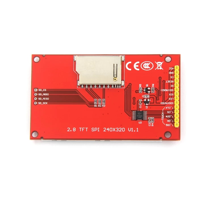 2,8" TFT Touchscreen Display Modul ILI9341 240x320