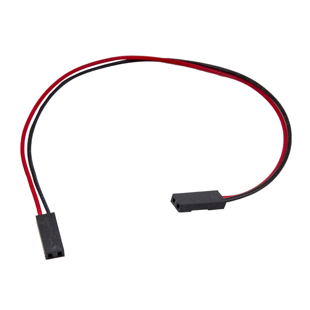 10x 2 Pin Dupont Kabel Buchse-Buchse 20cm