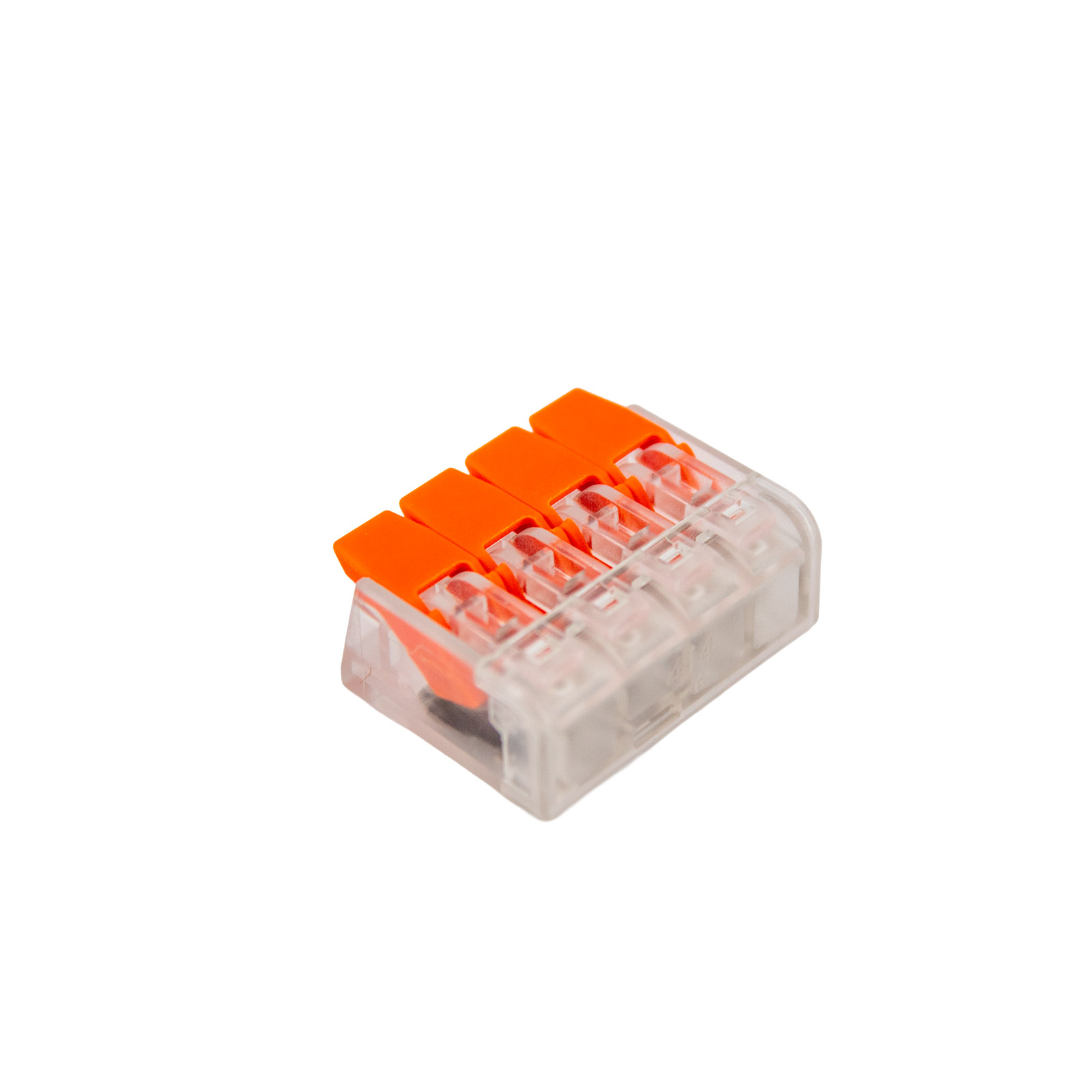 10x Universal Kabelverbinder 4-polig, 250V 32A, schraubenlose Steckklemme