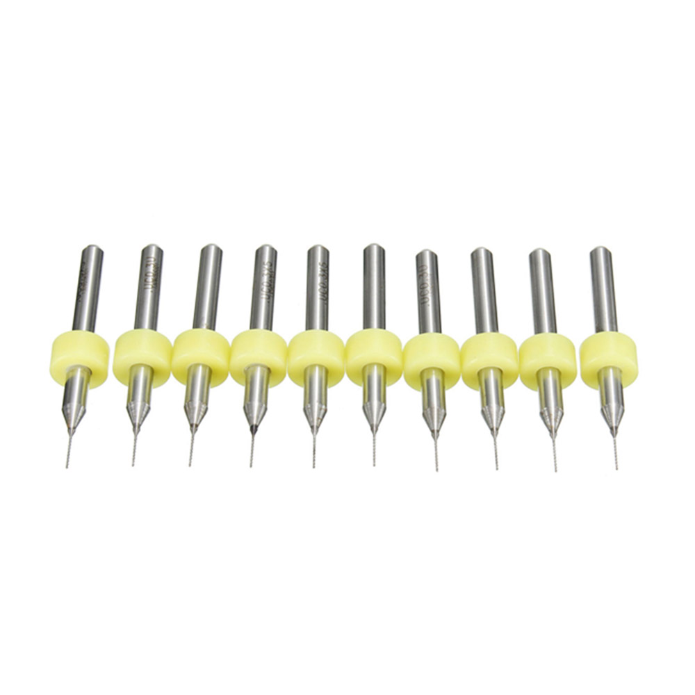 10x Mini Bohrer 0.3 mm für PCB SMT CNC Dremel Proxxon Gravur Fräse