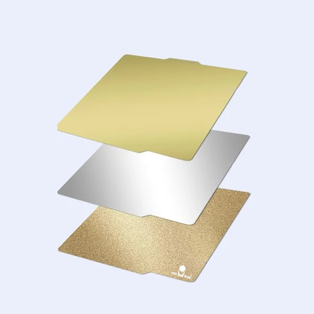 yourDroid PEI/PEI Flexplate für Bambu Lab X1 P1S smooth/texturiert