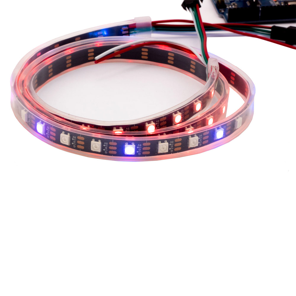 WS2812B LED Strip 5050 RGB DC5V 60 LEDs/m  wasserdicht