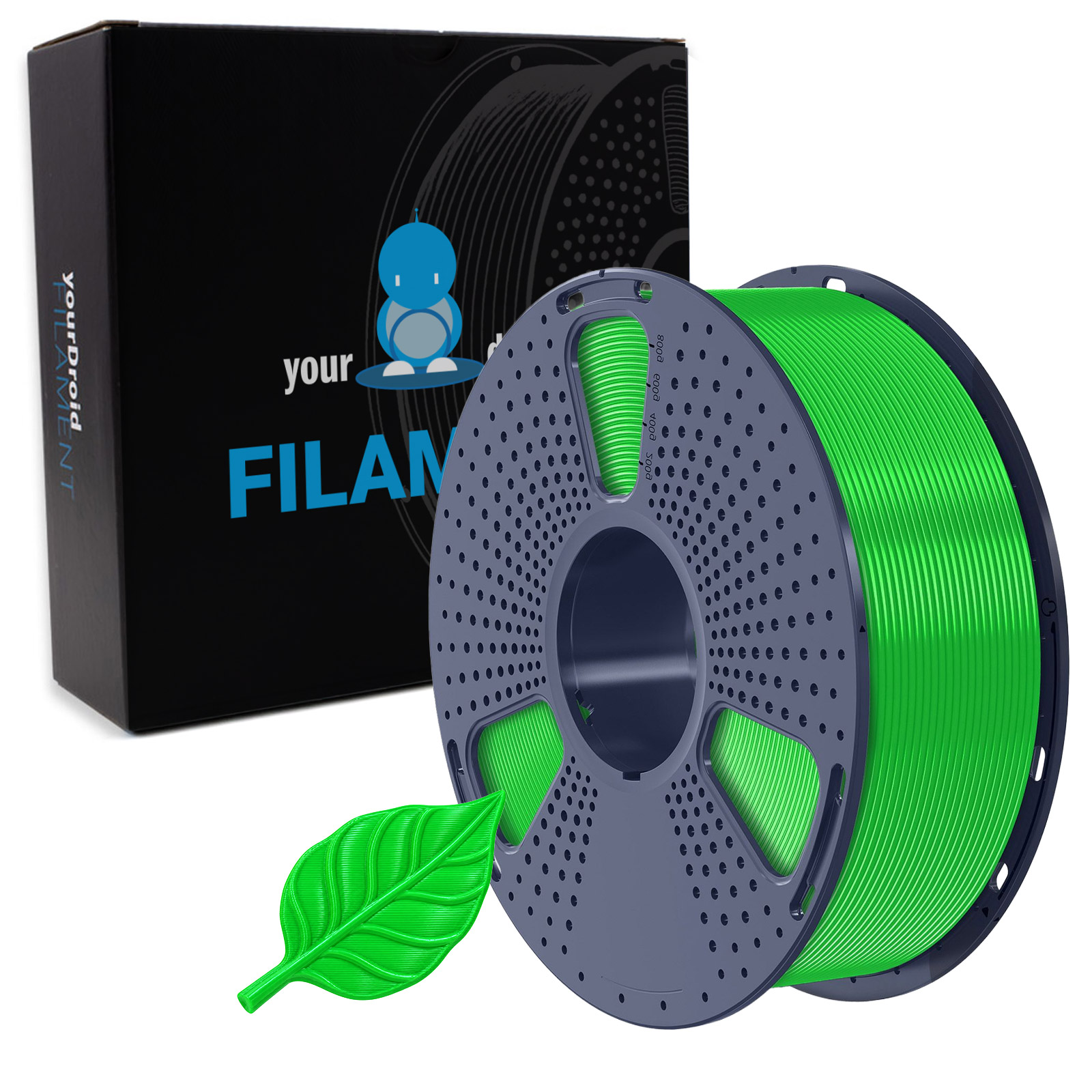 yourDroid TPU 95A Filament Grün 1.75mm 1kg