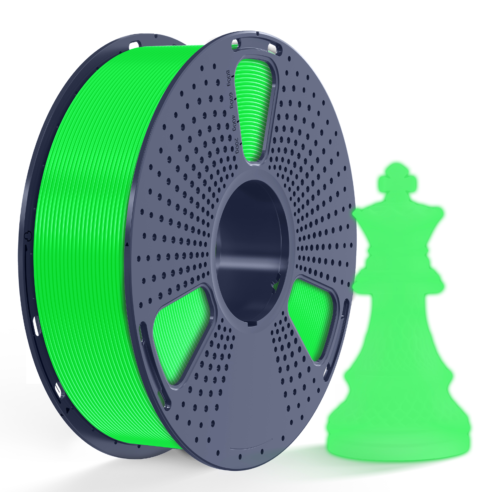 Sunlu PLA Glow in the Dark Filament Green 1.75mm 1kg
