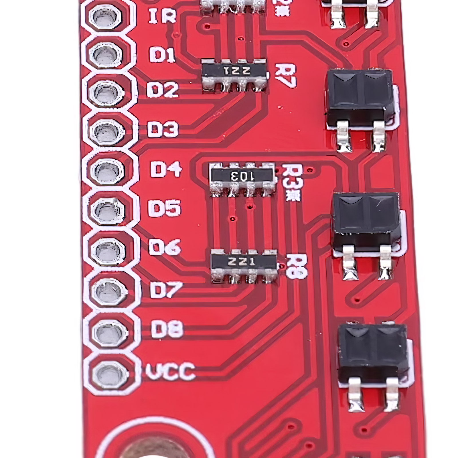 Line Follower Infrarot Sensor 8-Kanal 3,3 V-5V