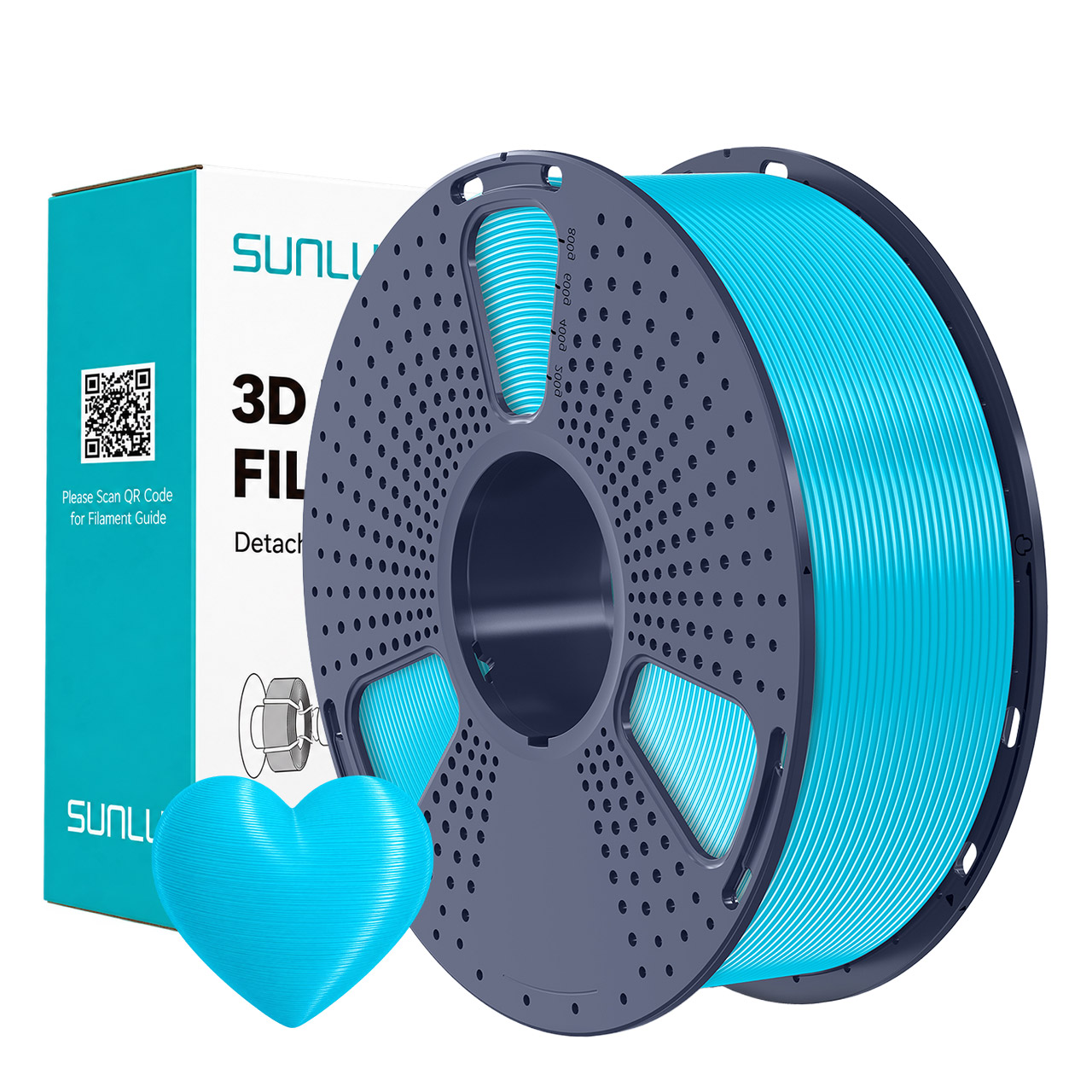 Sunlu PETG Filament Cyan 1.75mm 1kg