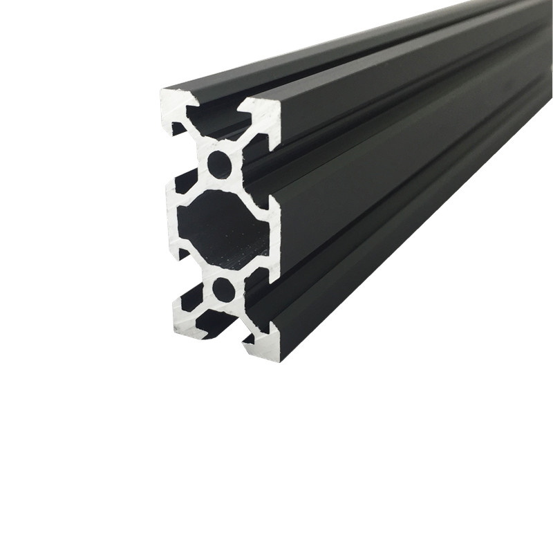 V-Slot Aluminiumprofil 2040 1 Meter schwarz