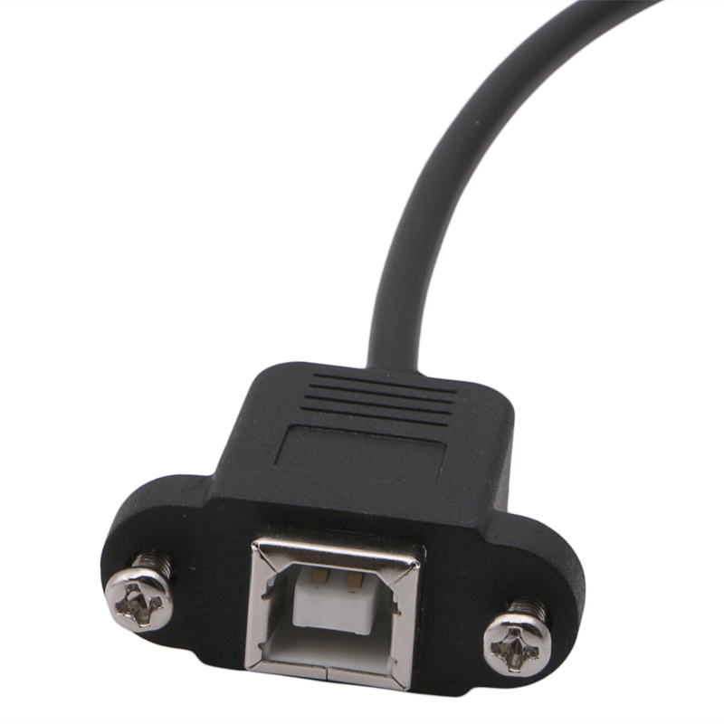 USB 2.0 B Stecker auf USB 2.0 B Buchse Panel Mount 50cm