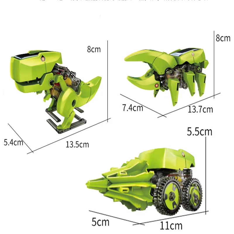 3in1 Solar Roboter Lernspielzeug Baukasten für Kinder ab 8 Jahren
