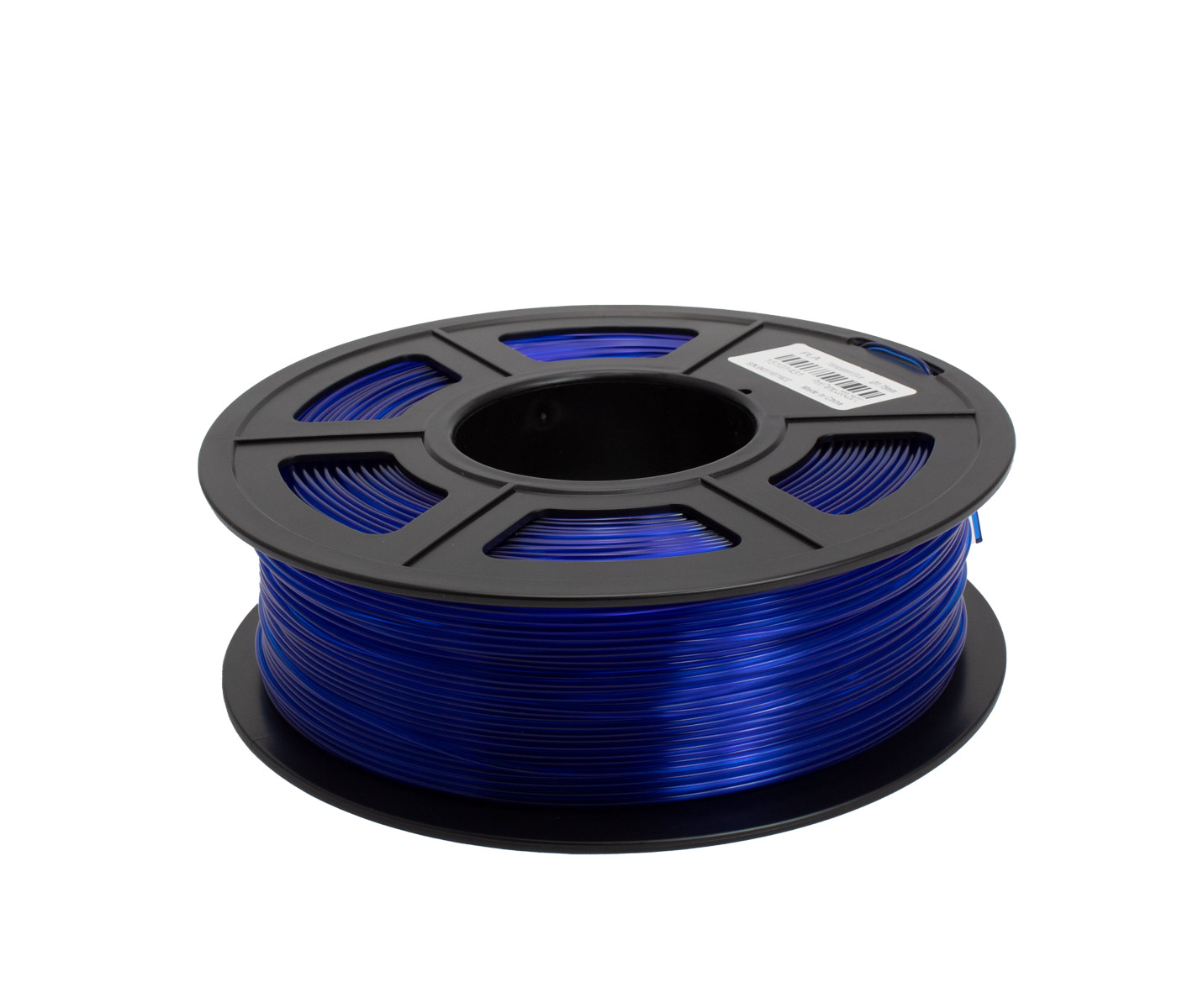 yourDroid PLA Filament transparent blau 1.75mm 1kg