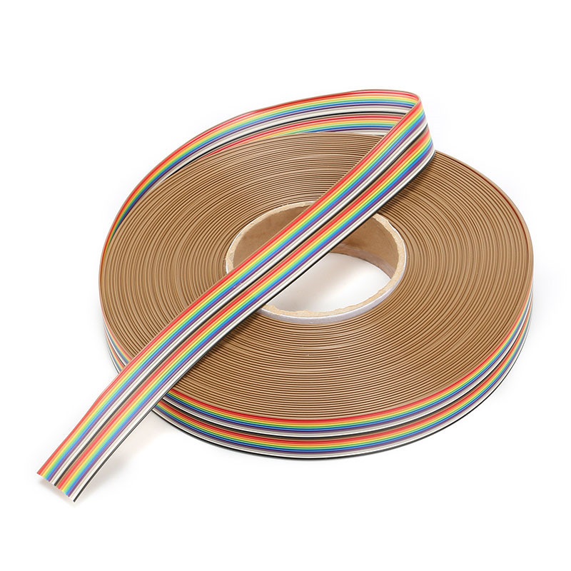 1 Meter Flachbandkabel 20-polig 1,27mm (bunt)