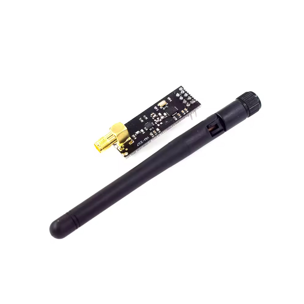 NRF24L01+ PA LNA Funkmodul mit SMA-Antenne 2,4 GHz