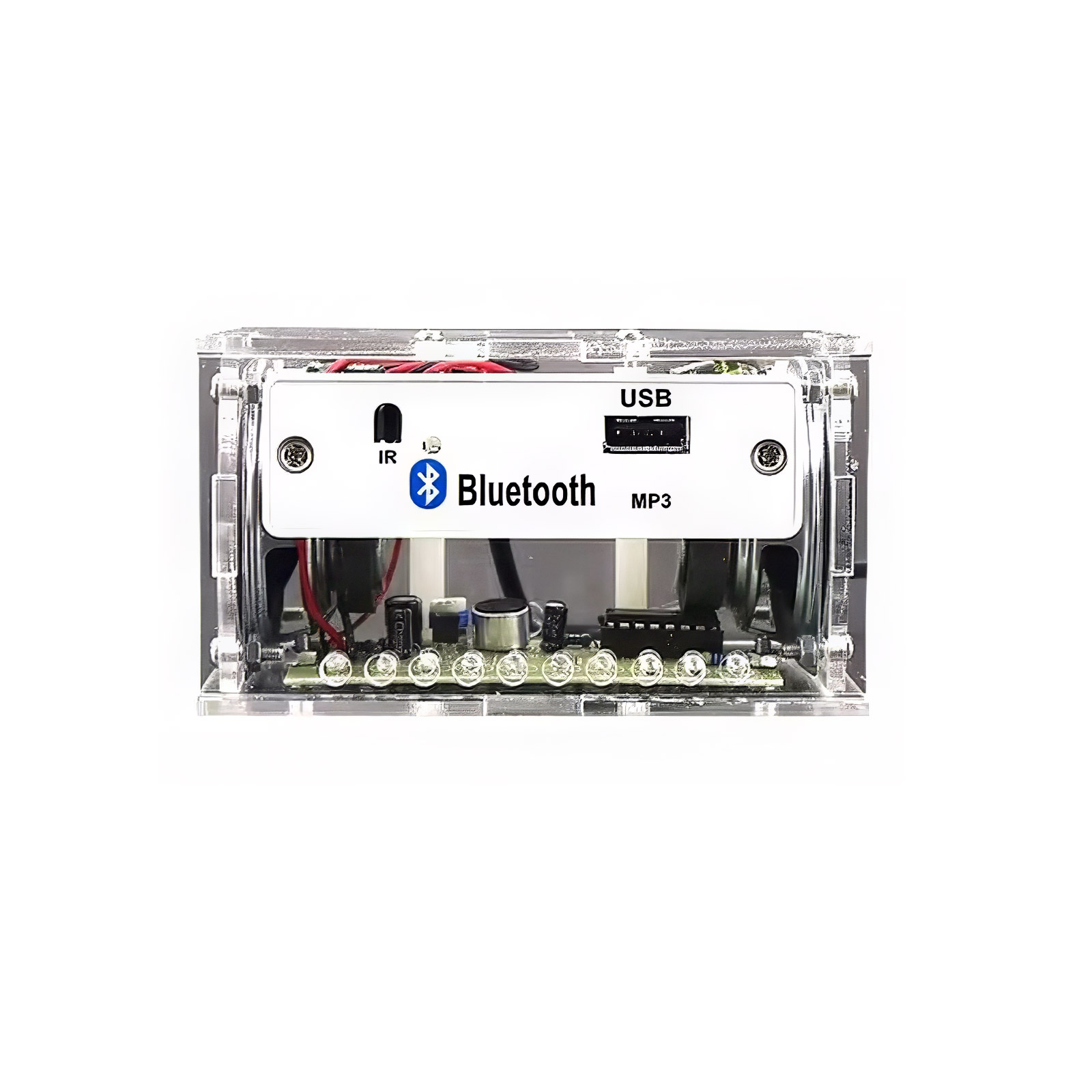 Bausatz: DIY Bluetooth Stereo-Lautsprecher mit LEDs und Fernbedienung