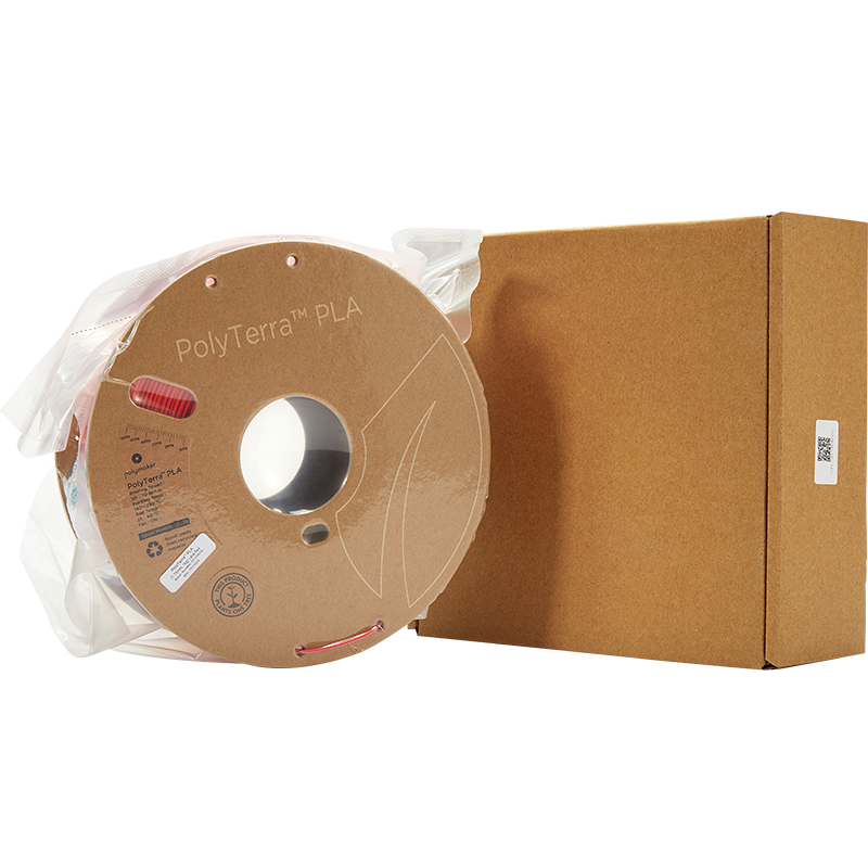 Polymaker PolyTerra PLA Filament Lava Red 1.75mm 1kg
