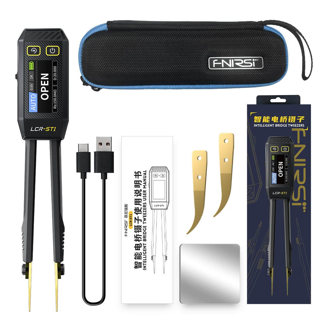 FNIRSI LCR-ST1 Mini Smart Digitalzange LCR/ESR-Messgerät für SMD-Bauteile