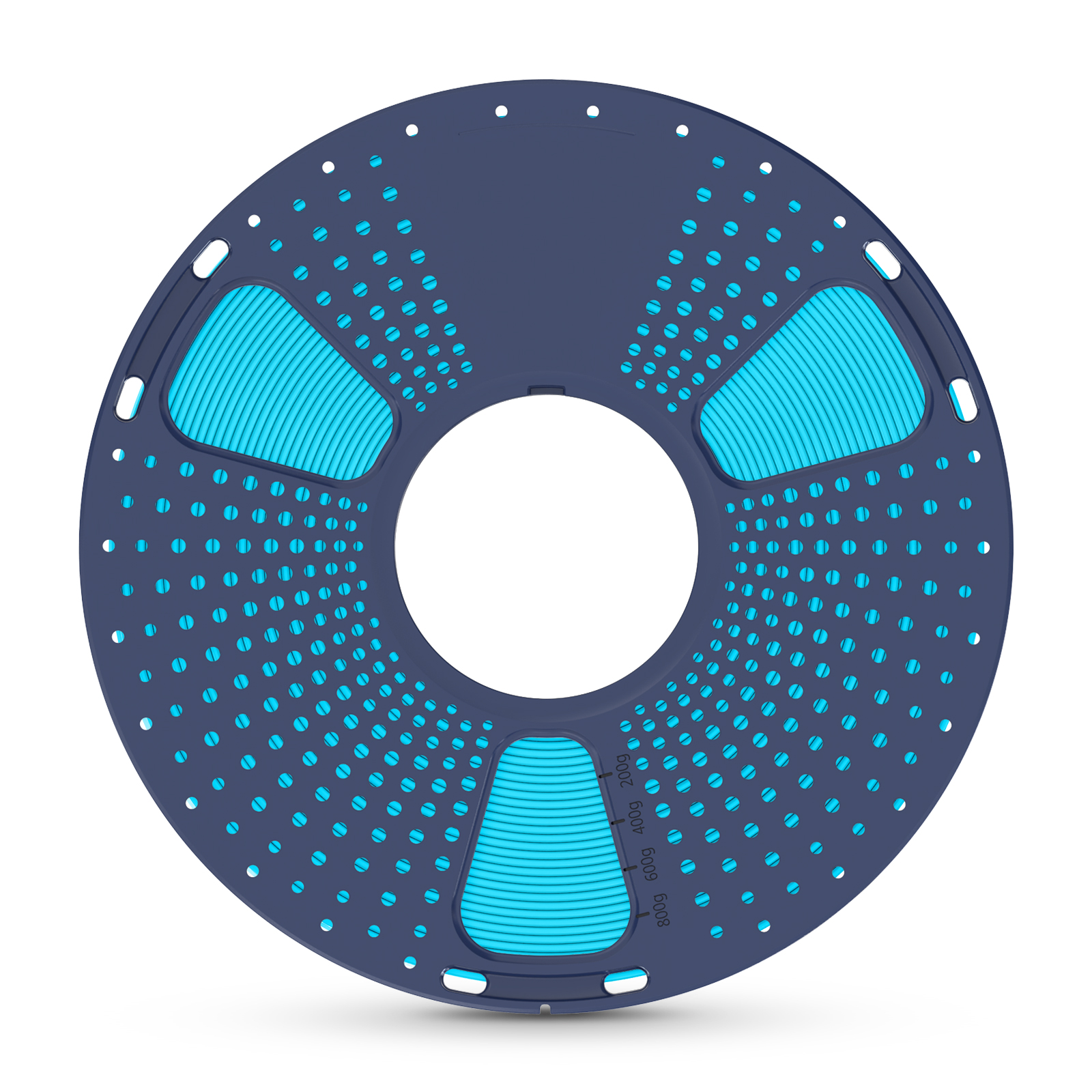 yourDroid PLA PLUS Filament Cyan 1.75mm 1kg