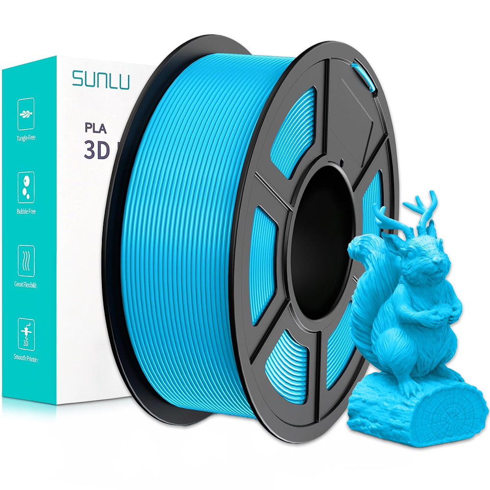 Sunlu PLA Filament Sky Blue (Macaron) 1.75mm 1kg