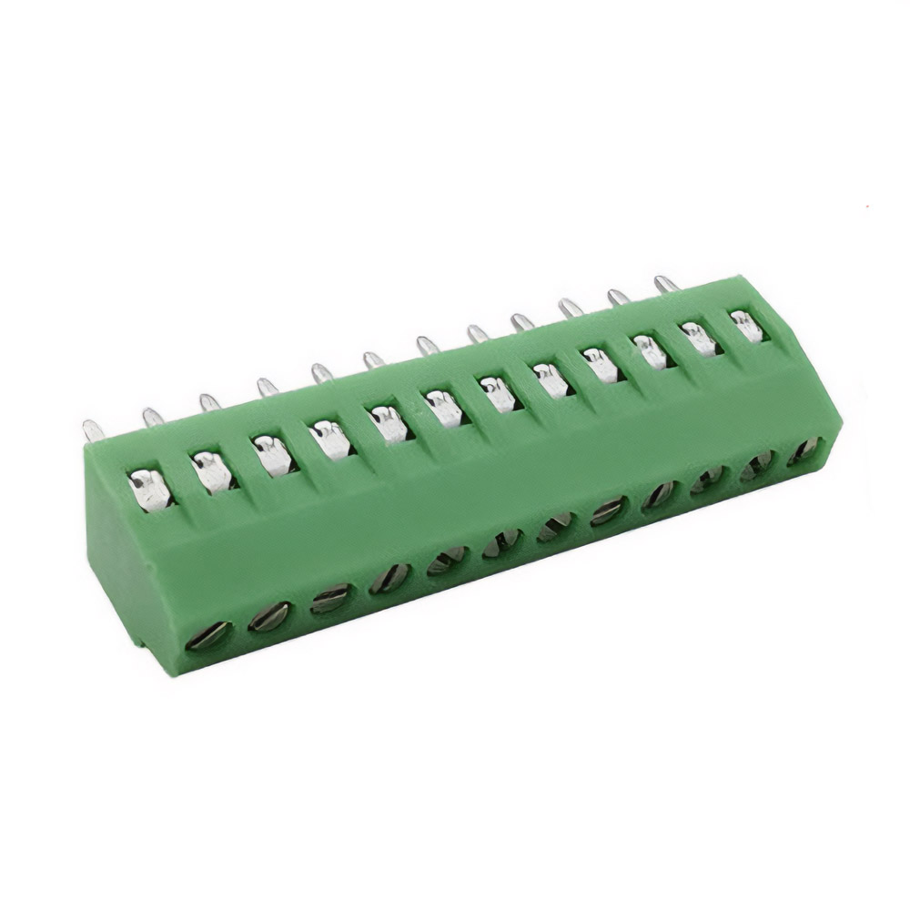 10x Schraubklemmen 12 Pin 2.54mm 150V 6A für 26-18 AWG Kabel