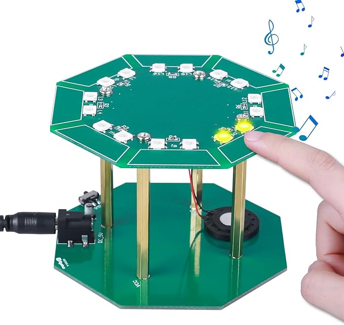 Bausatz Trommel mit Touchfunktion zum Löten (Grün)