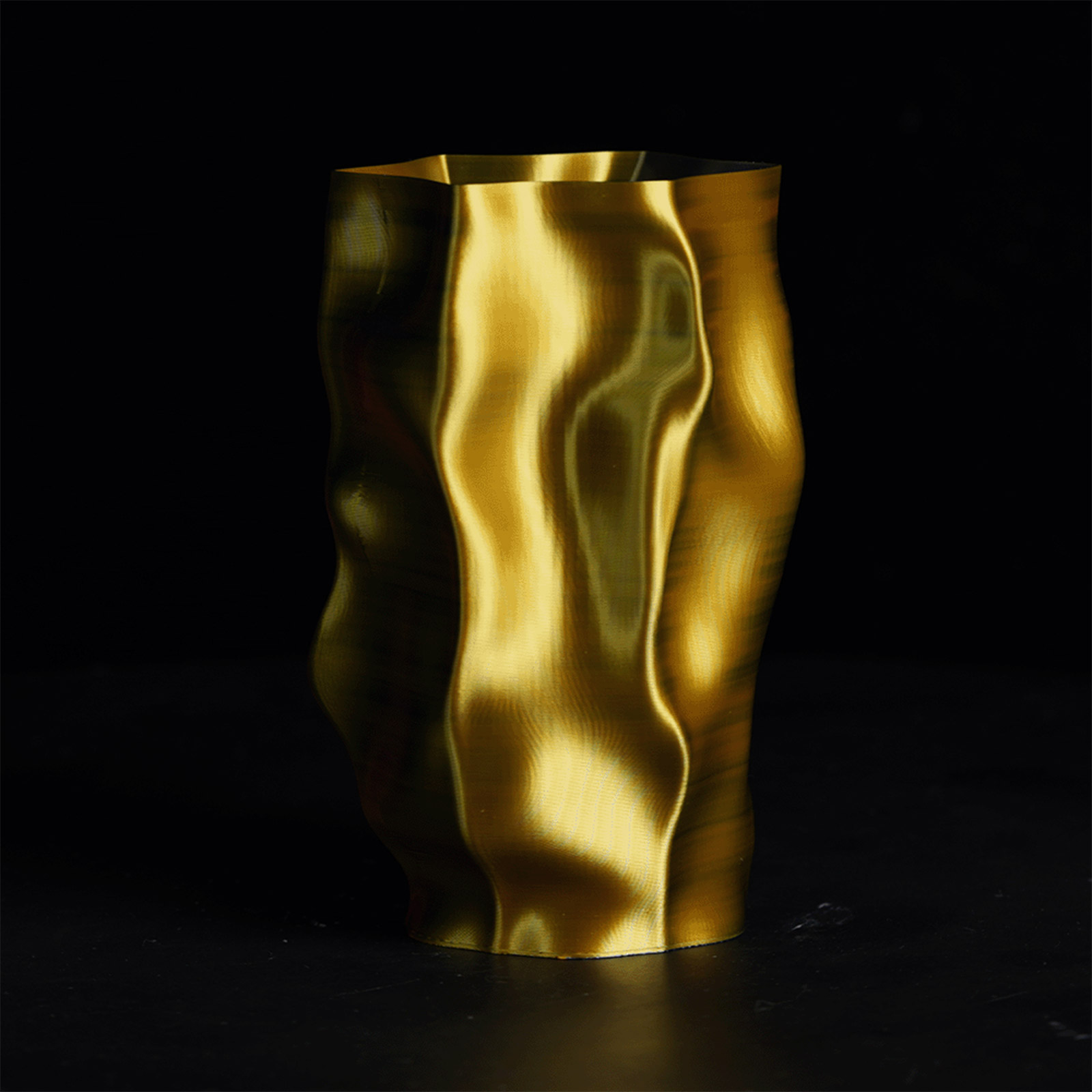 yourDroid DualColor Biosilk PLA+ Filament Schwarz/Gold 1.75mm 1kg