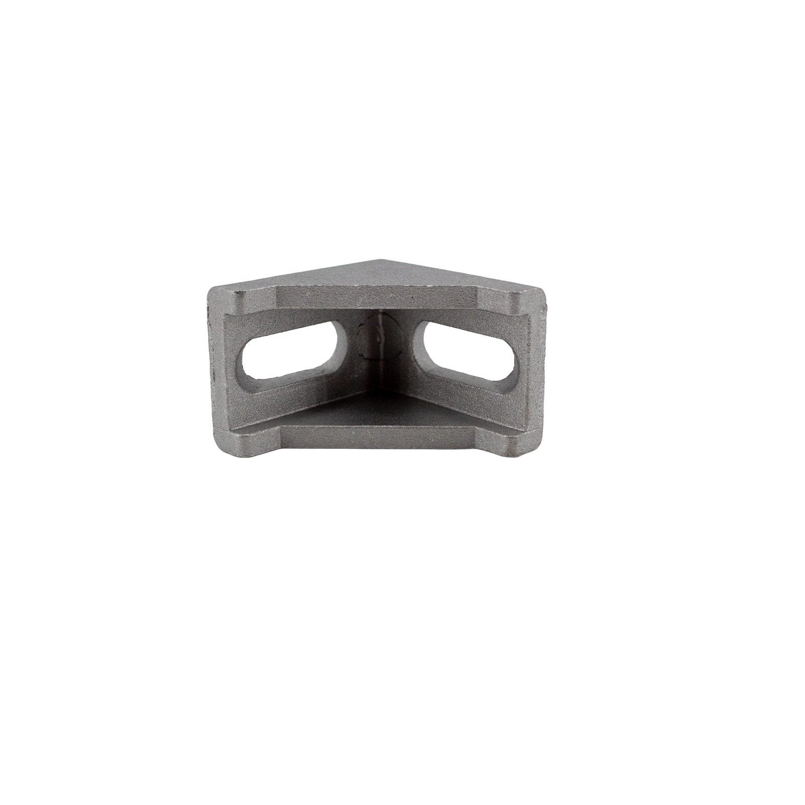 2028 Winkel für Aluminiumprofile Nut 6 mit Nutführung Silber