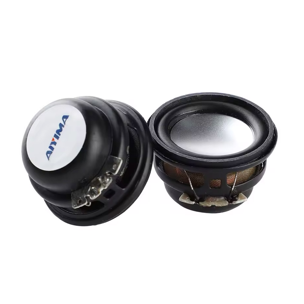 AIYIMA 2x Mini Lautsprecher 27mm 4 Ohm 3W Audio Speaker Set kompakt
