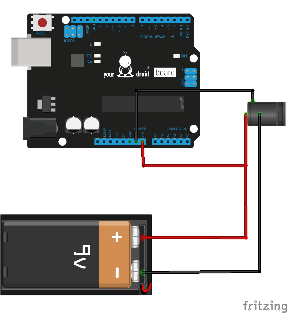 Einbaubuchse-mit-Batterie_Steckplatine