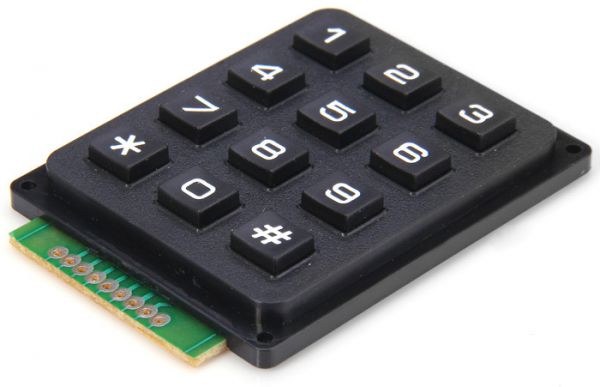 3x4 Keypad Modul für Arduino