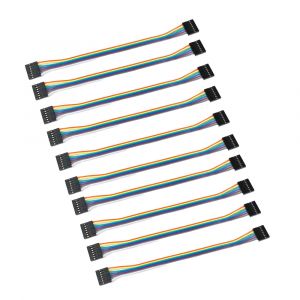 Câbles Dupont 2.54mm Colorés - 10/20/30cm - Connecteur Mâle/femelle - Pour Arduino, Raspberry Pi