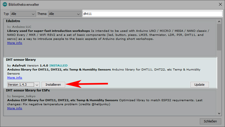 dht11_bibliothek_installieren