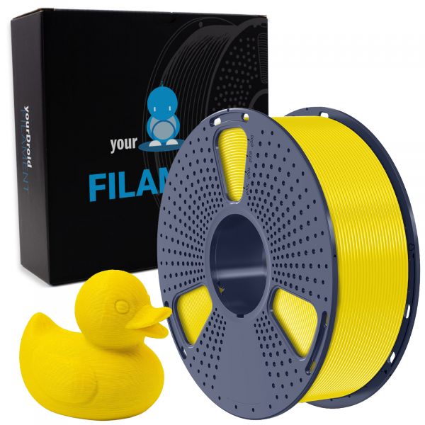 yourDroid PLA+ Filament Gelb1.75mm 1kg