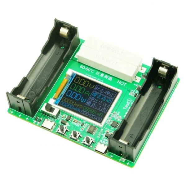 Batterie-Kapazität Tester für 18650 Lithium Akku 3.7-4.2V mAh mWh