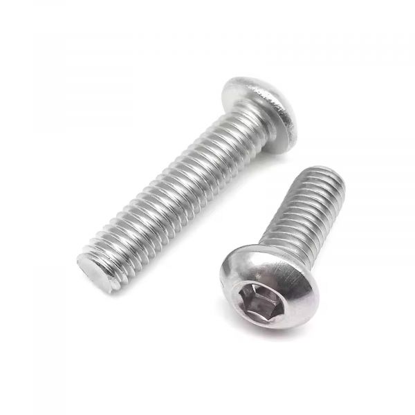 50x M5x12mm Linsenkopfschraube Innensechskant ISO7380 Edelstahl rostfrei