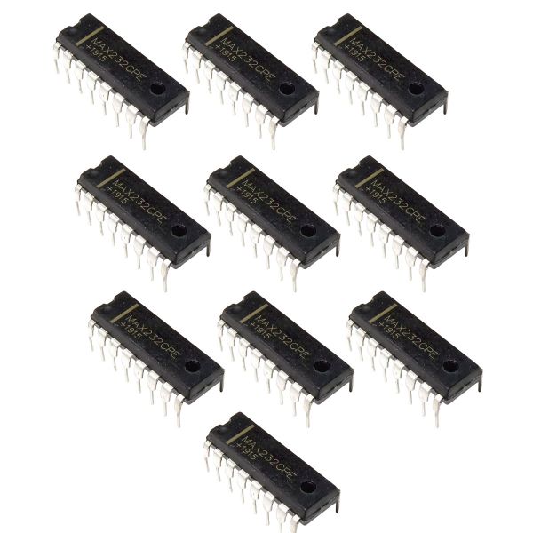 10x MAX232 Pegelwandler IC – RS232 zu TTL/CMOS Spannungswandler für serielle Schnittstellen