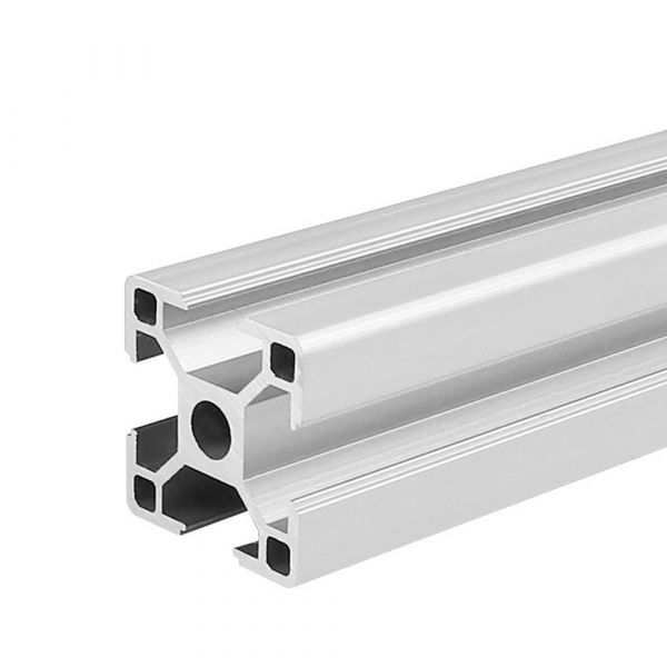 1,5 Meter Aluprofil 30x30L B-Typ Nut 8 Silber