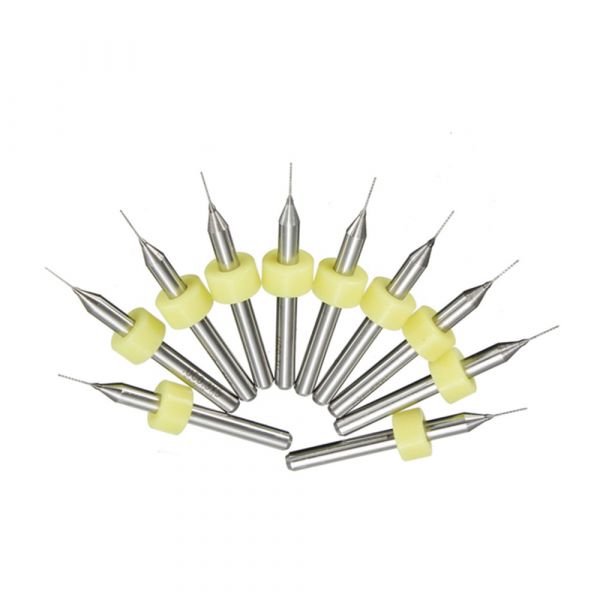 10x Mini Bohrer 0.3 mm für PCB SMT CNC Dremel Proxxon Gravur Fräse