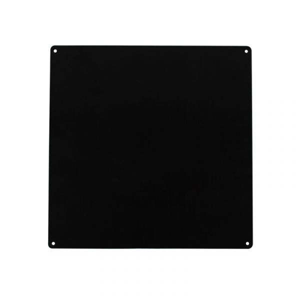 Aluminiumplatte 220x220mm-schwarz