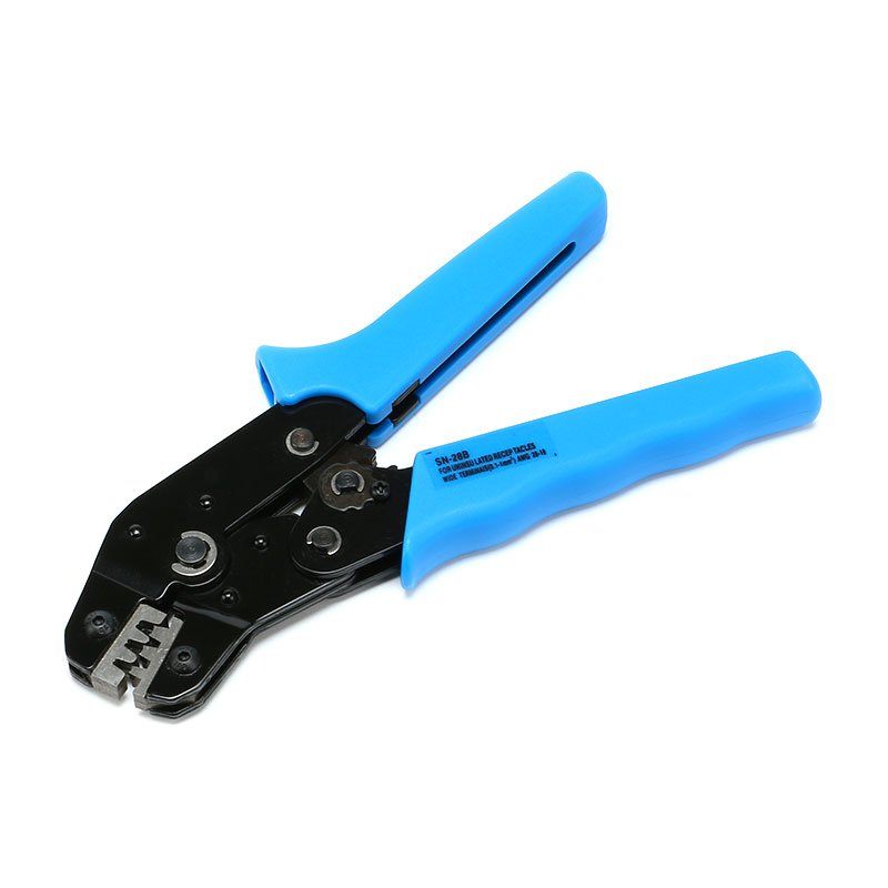 Profi Crimpzange Crimpwerkzeug Kabelschuhzange Abisolierzange SN-28B NEU 