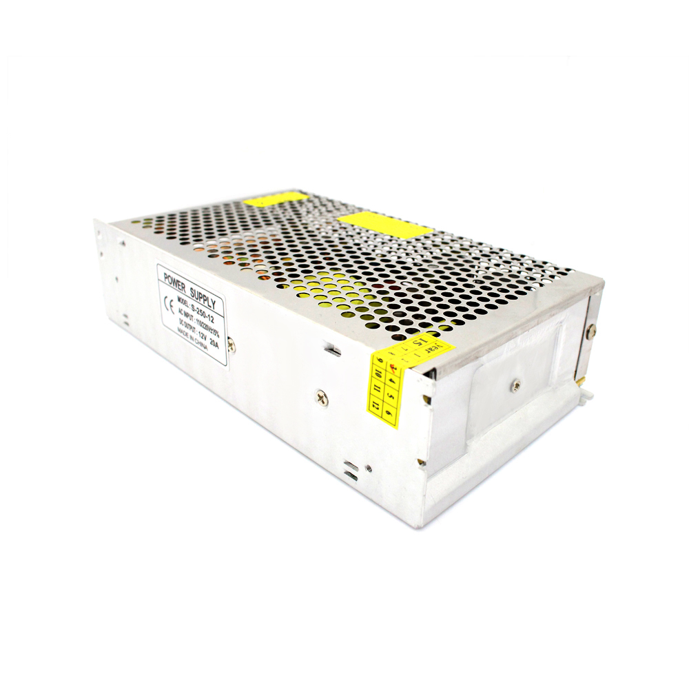 QWORK Schaltnetzteil DC 12V 20A LED Netzteil Transformator, 240W,  Angewendet auf Automatisierung, LED Anzeige, Kommunikation : :  Baumarkt