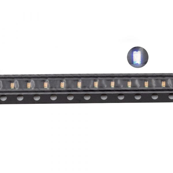 100 SMD LEDs 0603 Blau