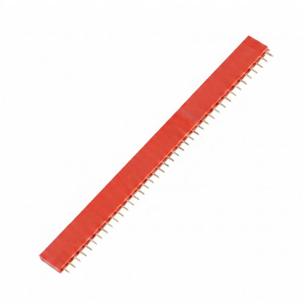 20x Buchsenleiste 40-polig 2,54mm rot