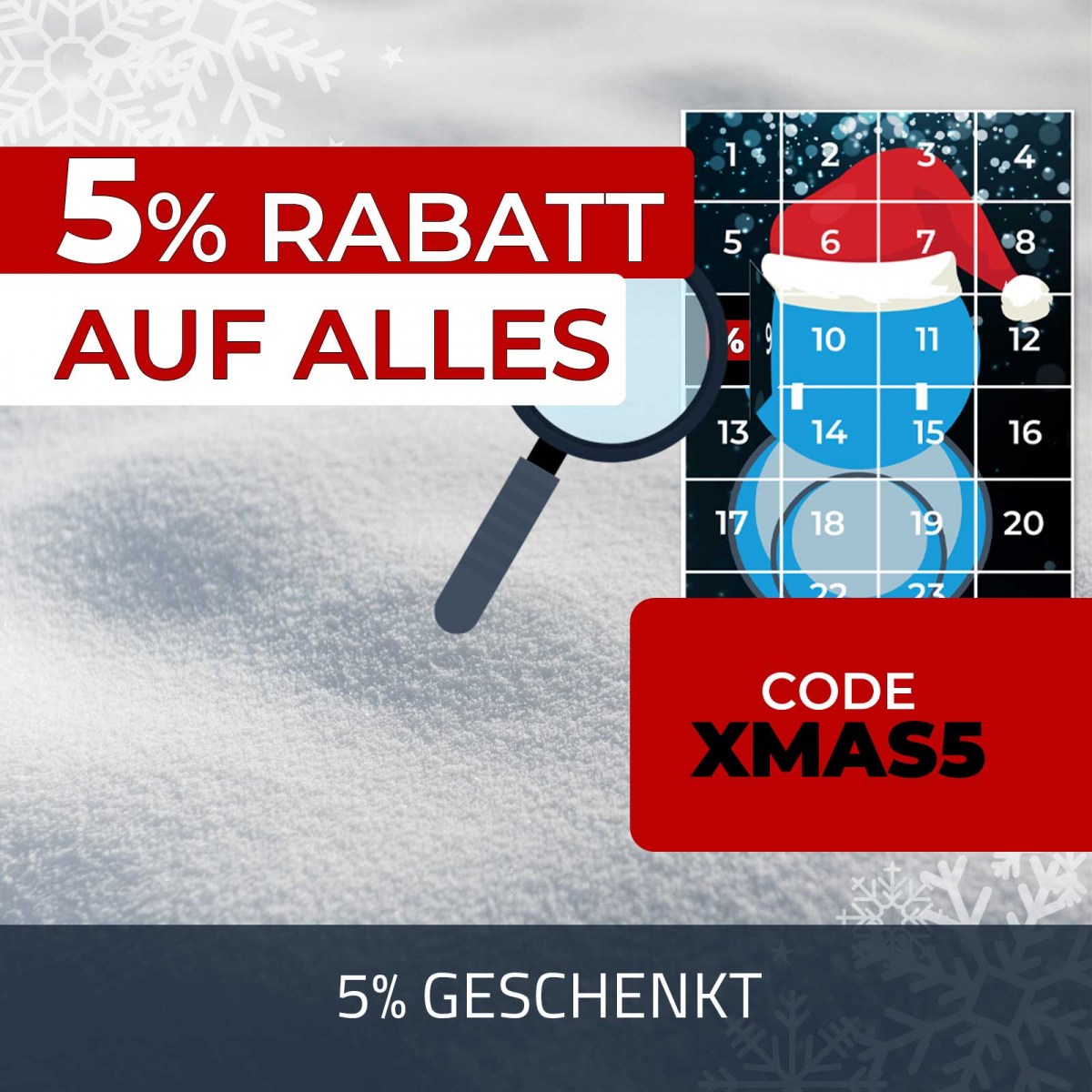 5% Rabatt 