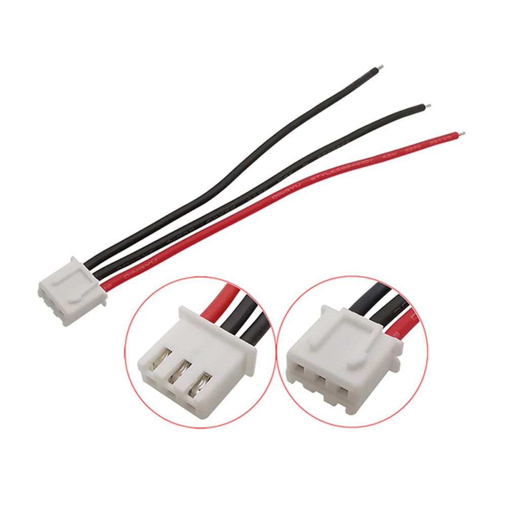 JST XH Kabel 10cm mit Stecker 2S1P 3pin